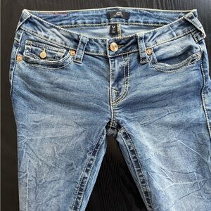 True Religion Blue Flare Jeans Joey 27